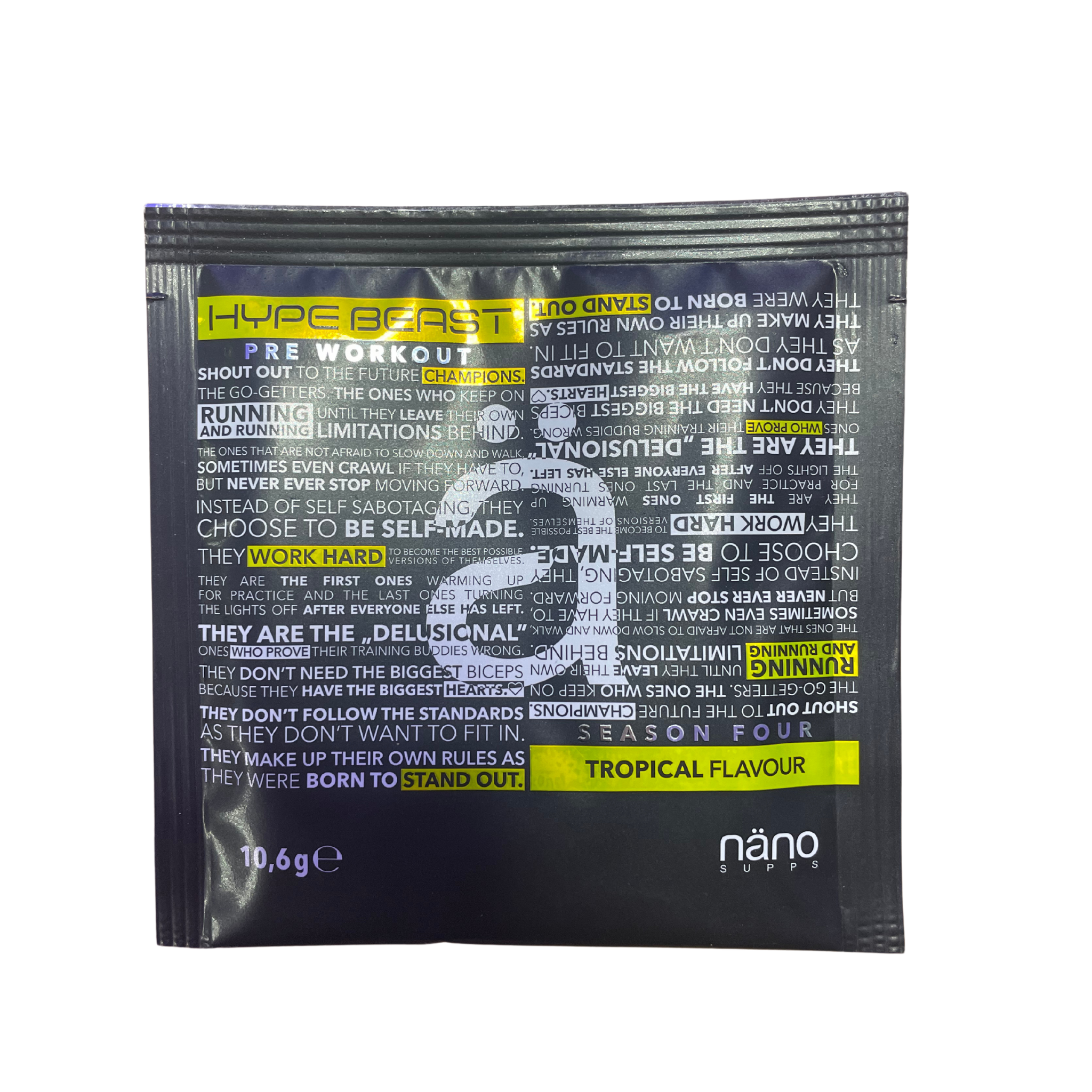 Booster Hype Beast, Probe 10,6g