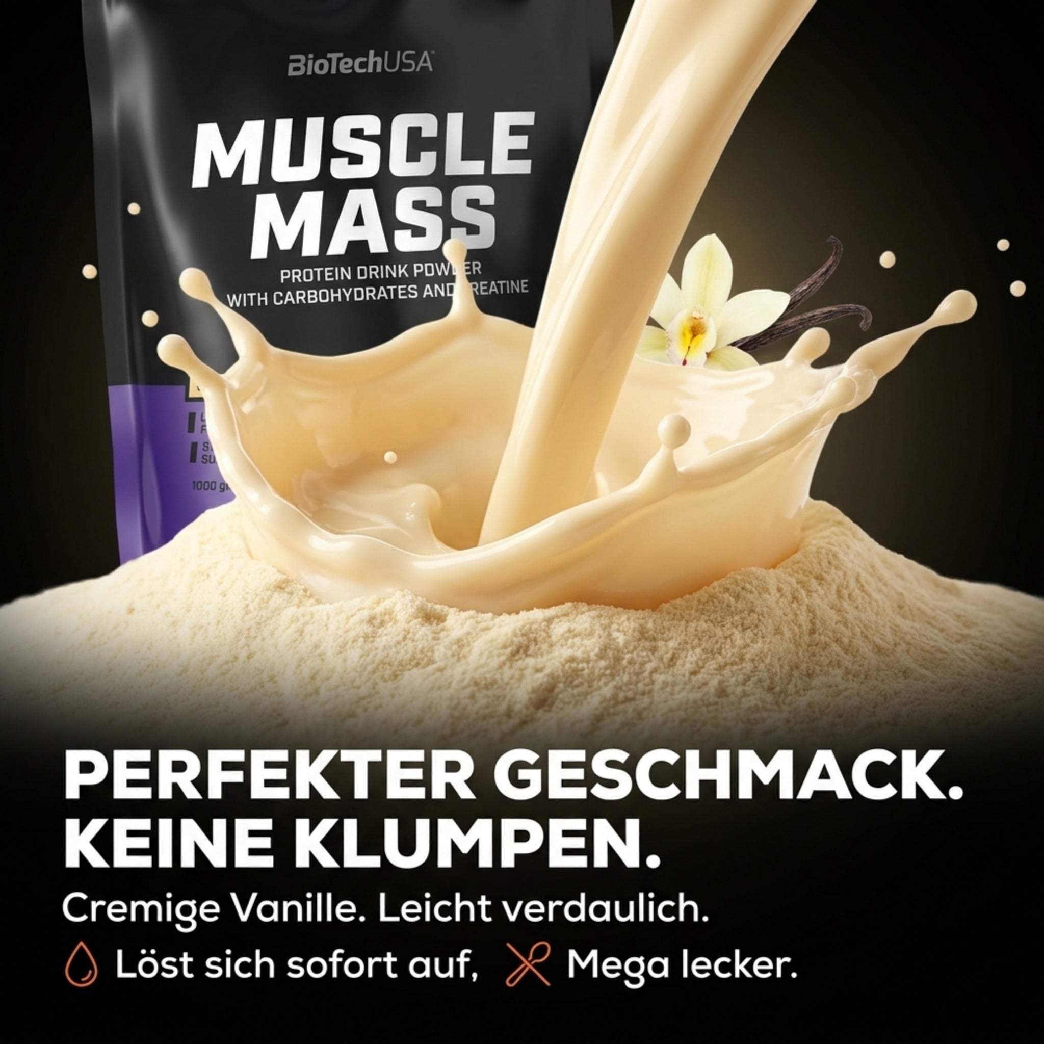 Muscle Mass Weight Gainer, 1000g