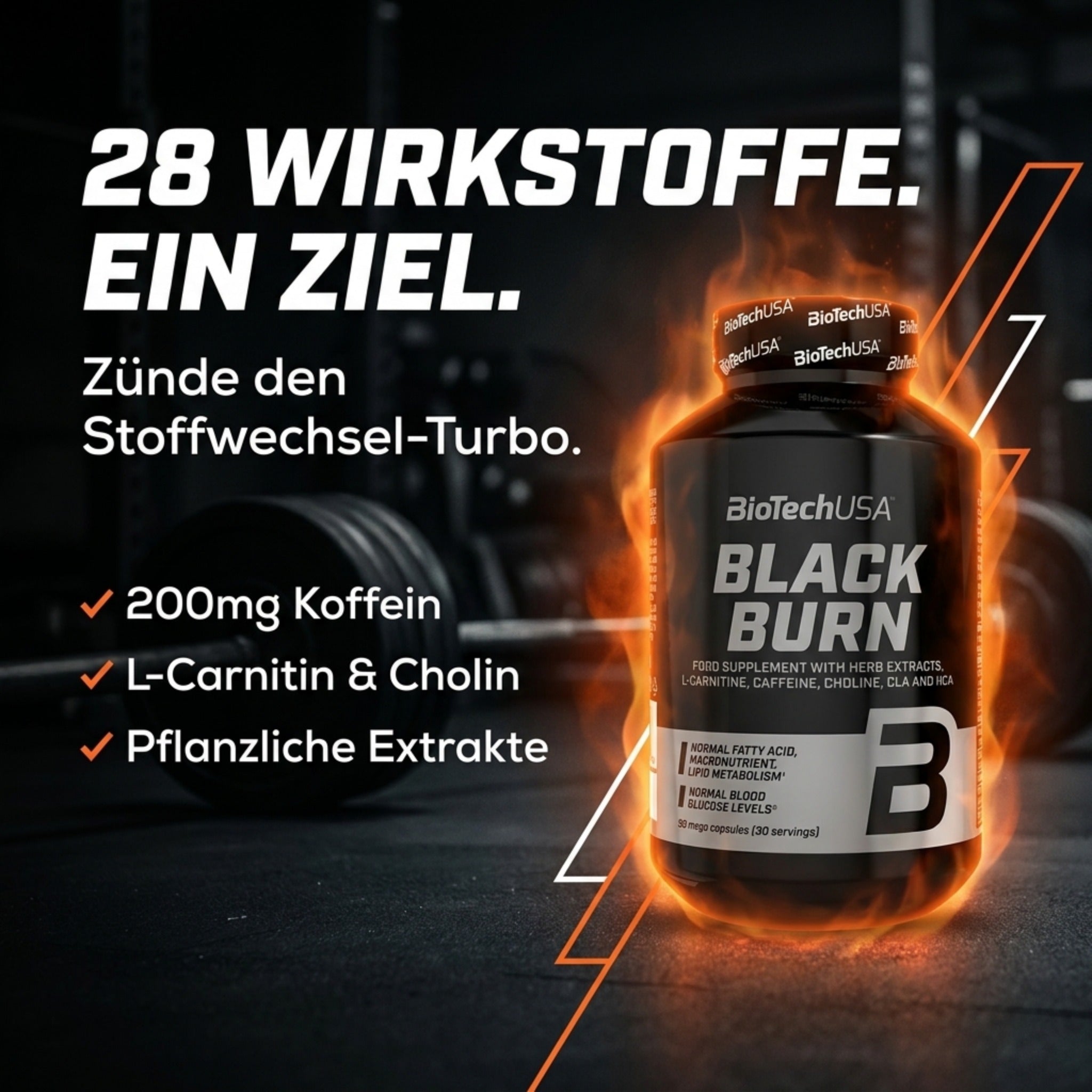 Fatburner Black Burn, 90 Kaps.