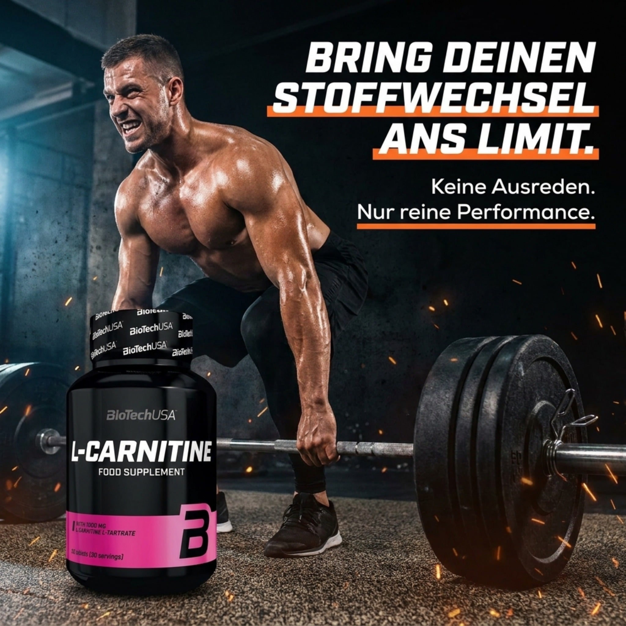 Fatburner L-Carnitin, 60 Tabl.