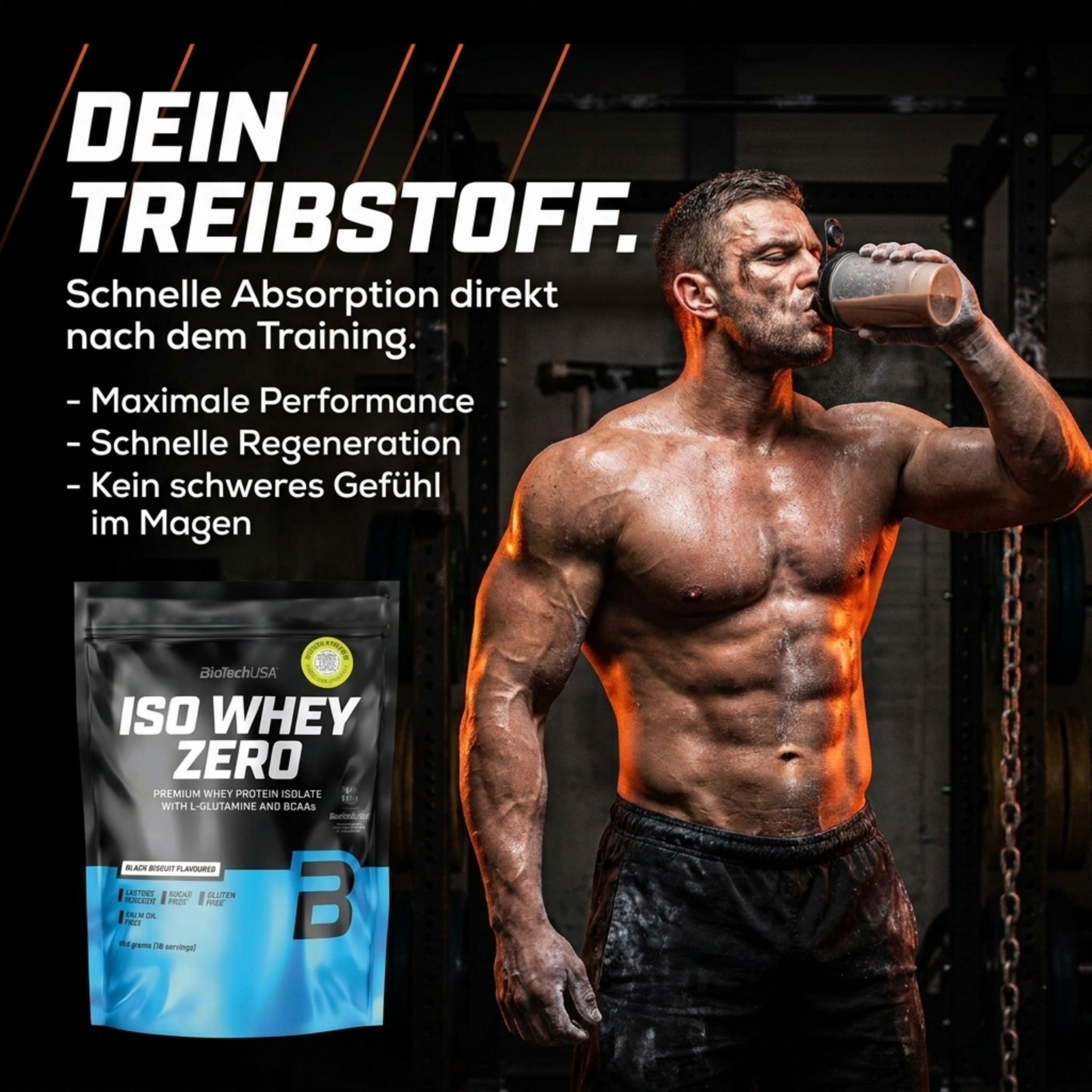 Eiweiß Iso Whey Zero, 454g