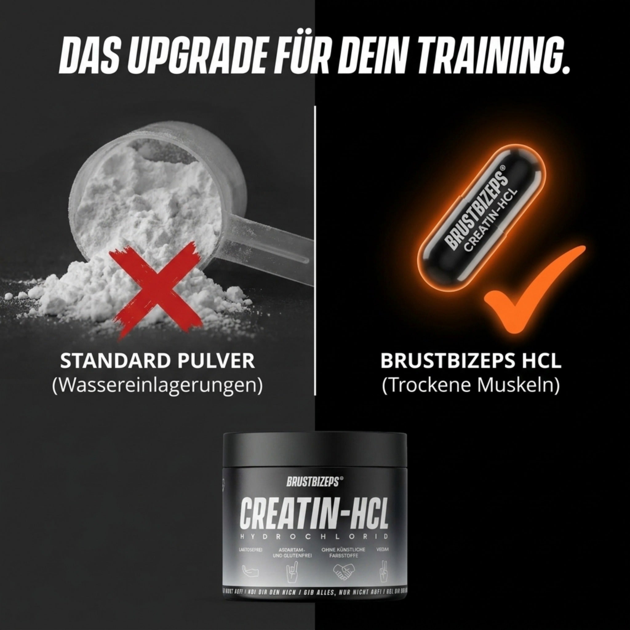 Creatin-HCL, 140 Kapseln