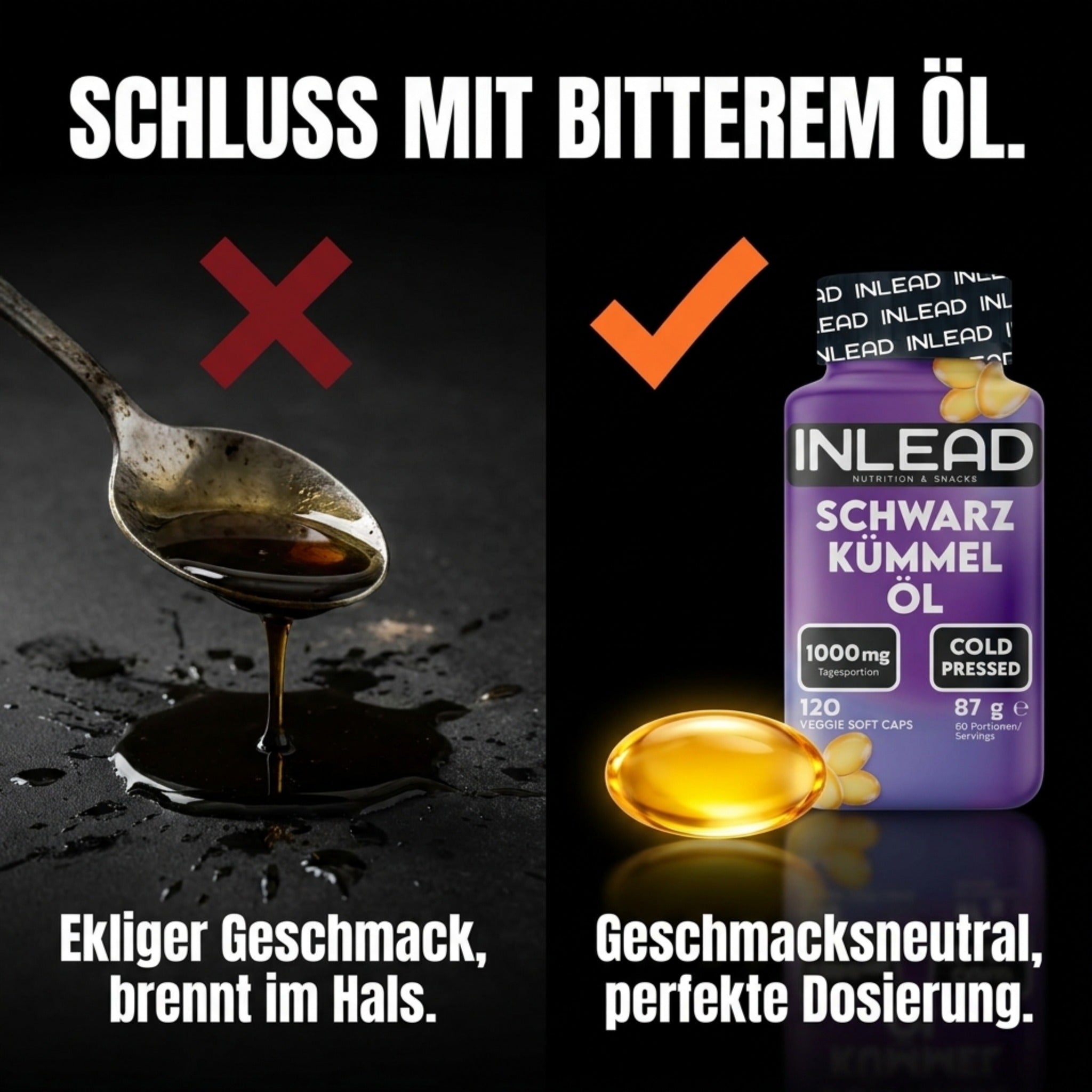 Schwarzkümmelöl, 120 Kaps.