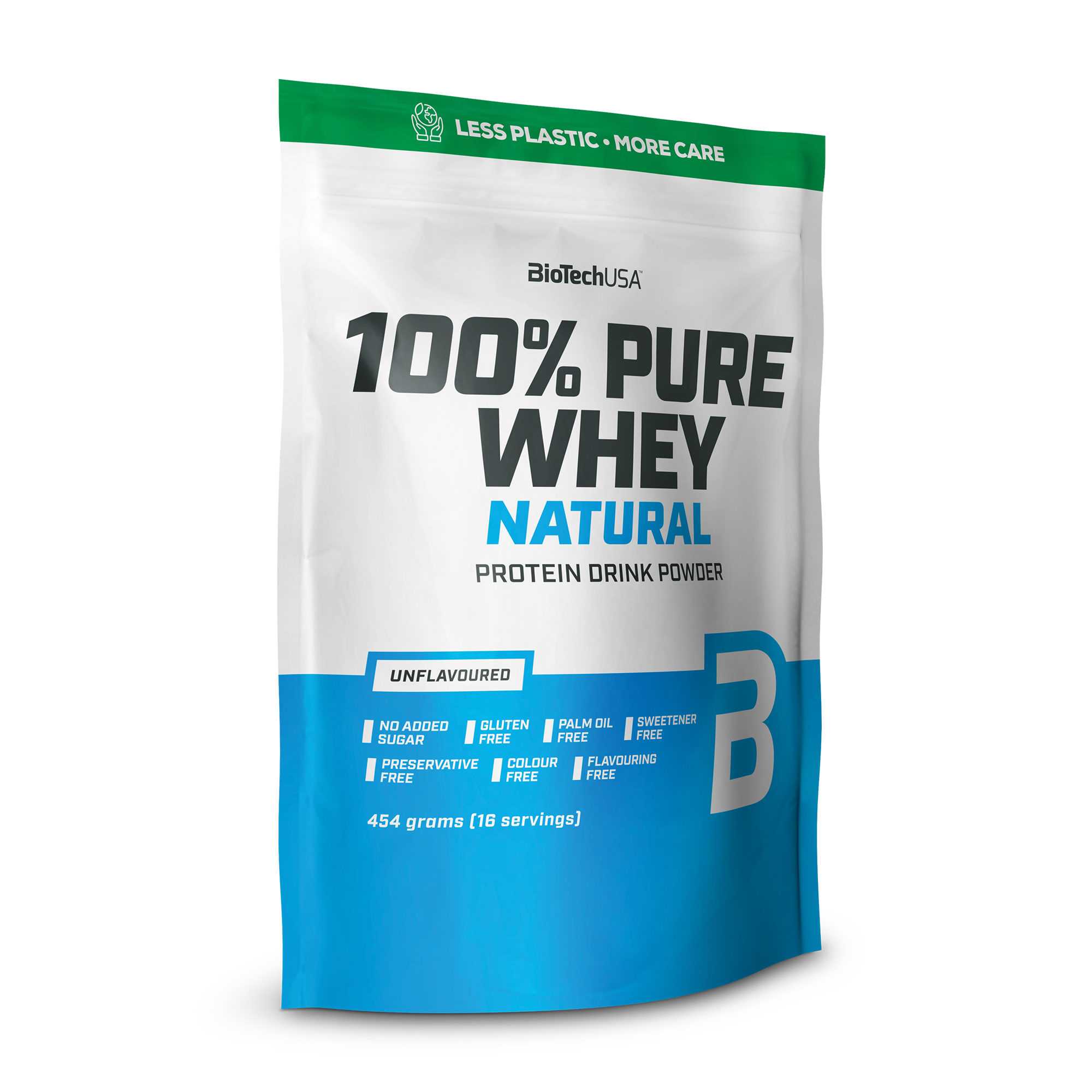 100% Pure Whey Natural, 454 g