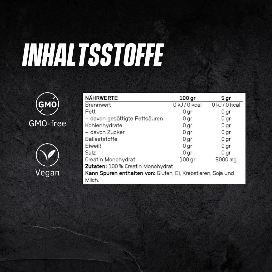 Creatin Monohydrat, 300g