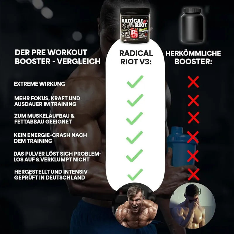 Booster Radical Riot, 340g