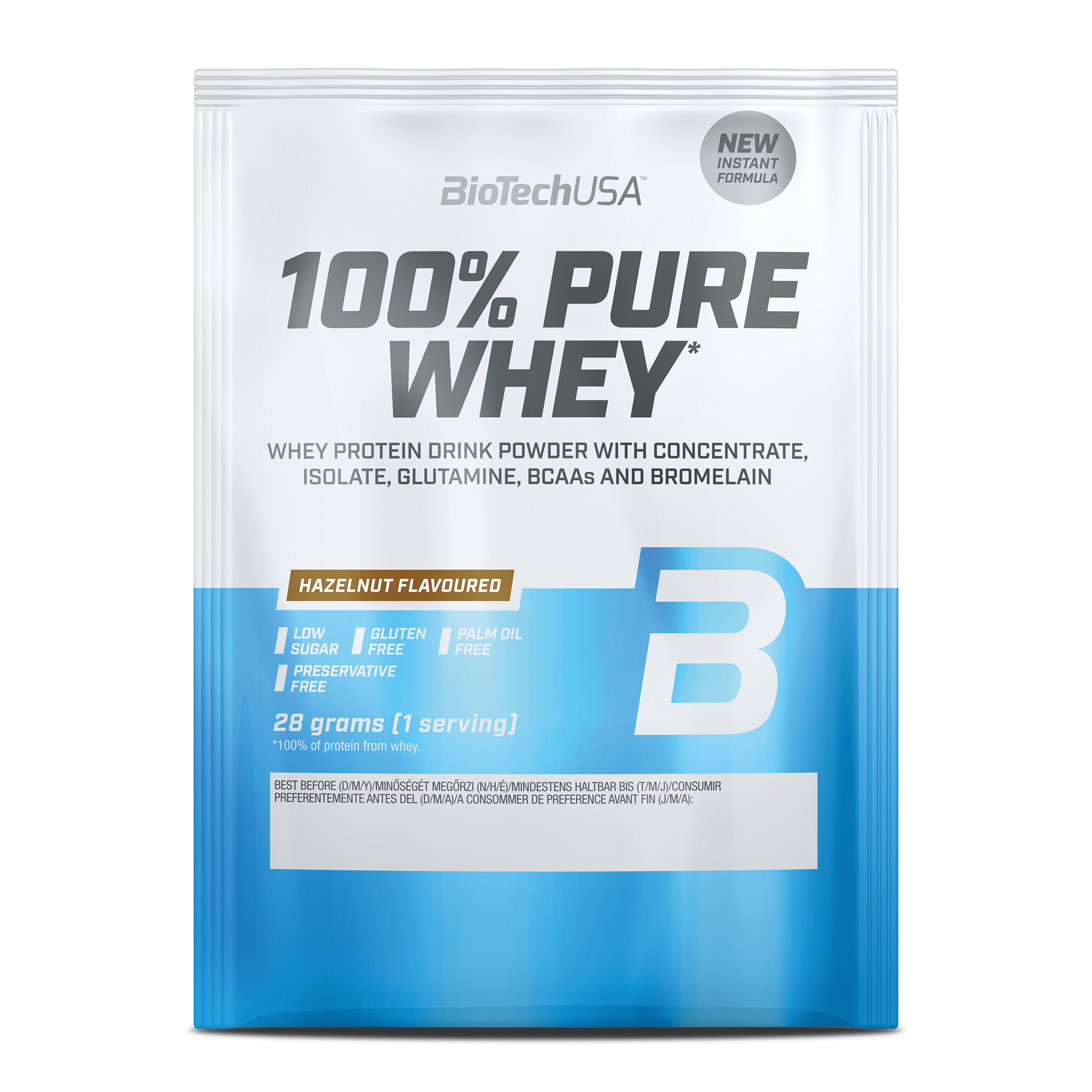 100% Pure Whey, Probe 28g