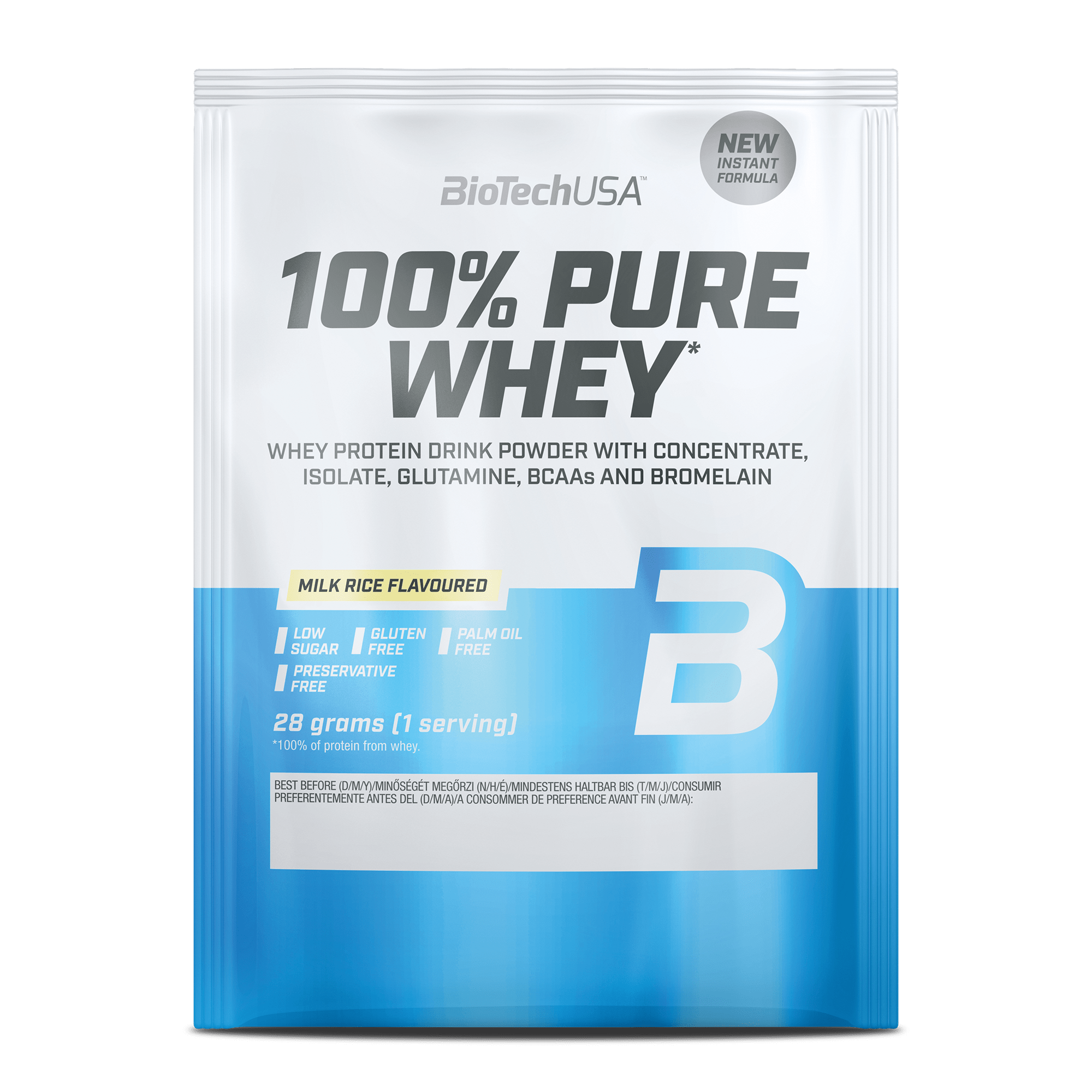 100% Pure Whey, Probe 28g