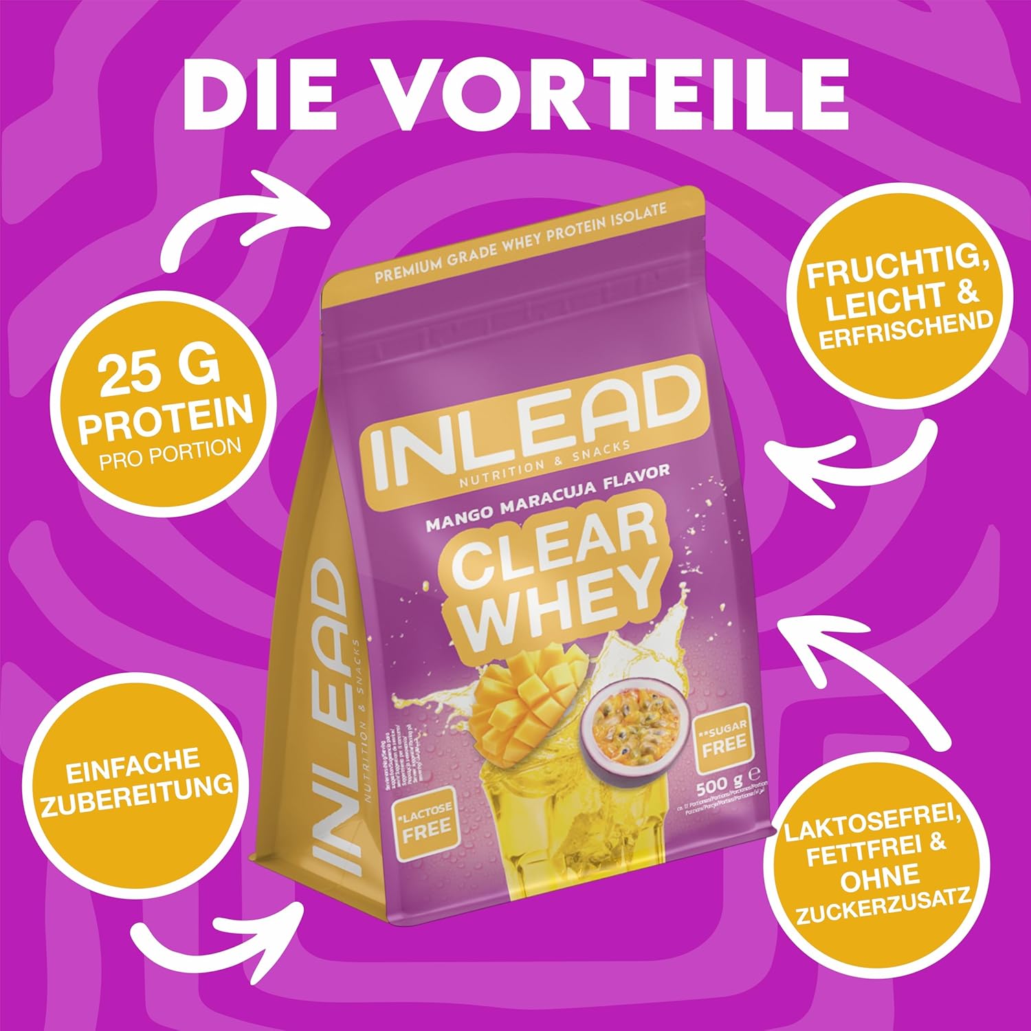 Clear Whey Isolate, 500g