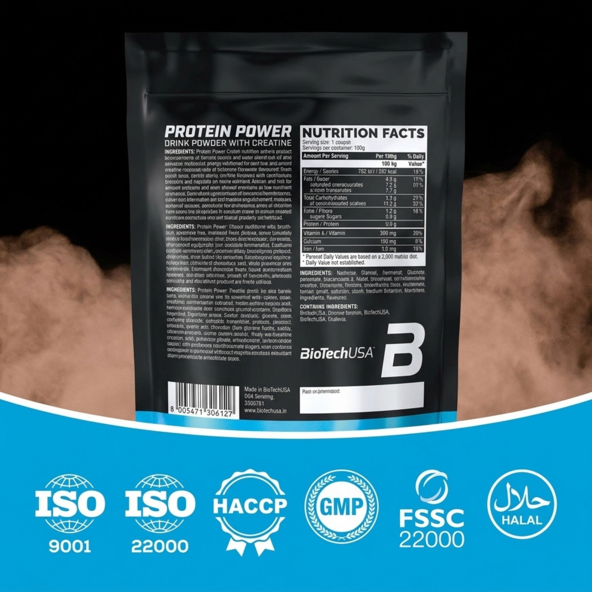 Protein Power Pulver, 1000g
