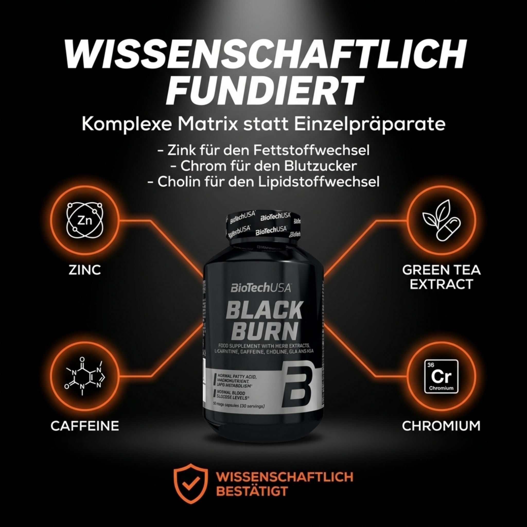 Fatburner Black Burn, 90 Kaps.