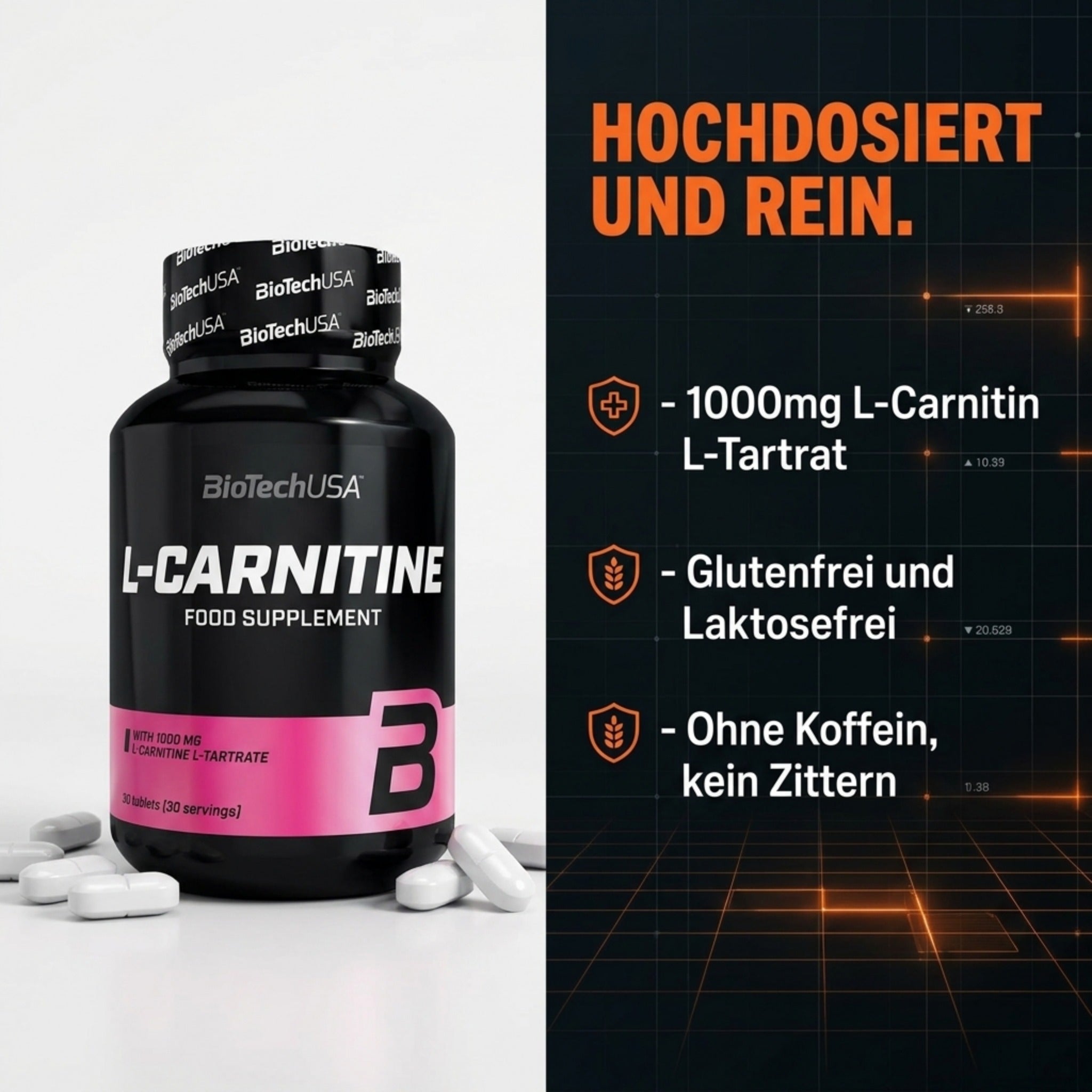 Fatburner L-Carnitin, 60 Tabl.