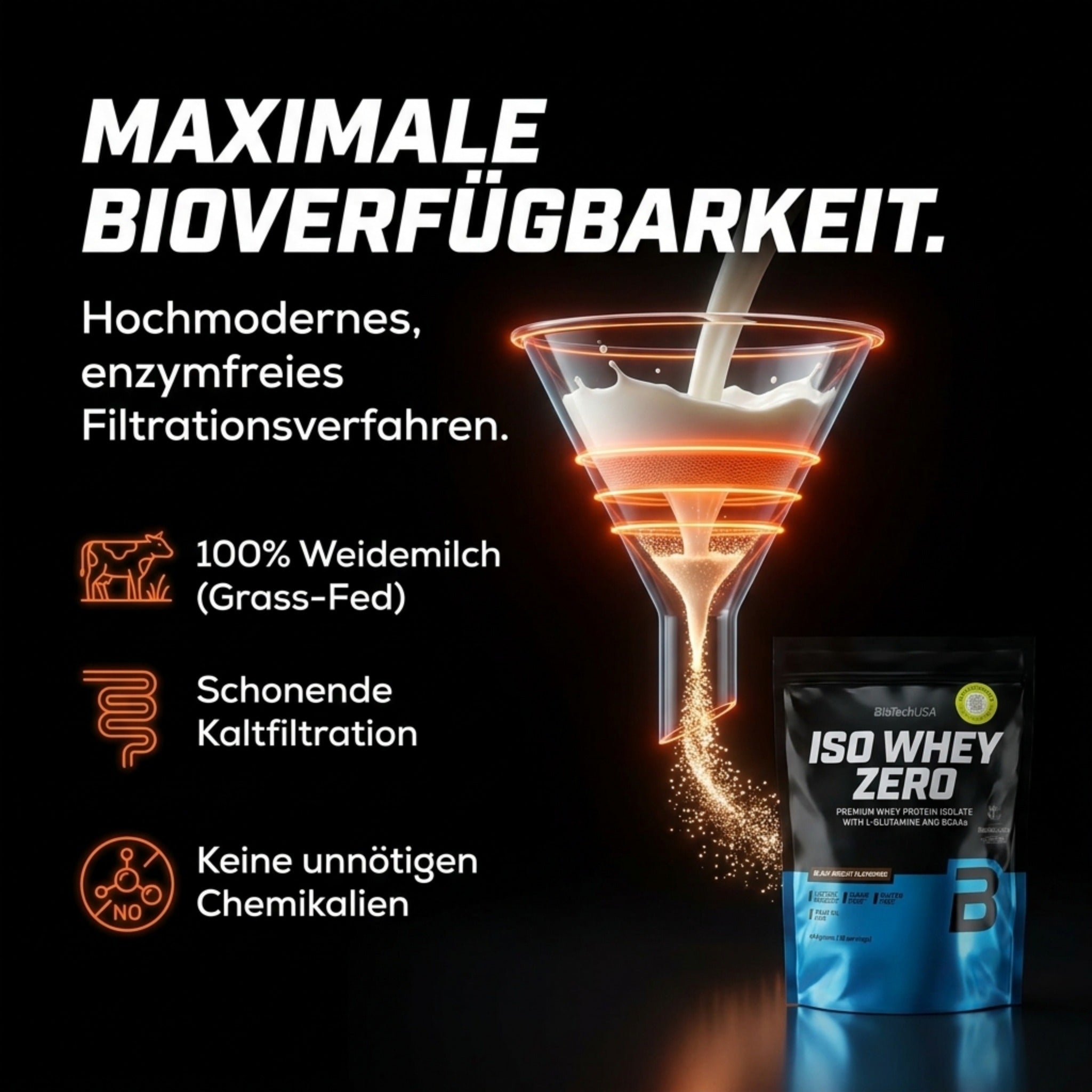 Eiweiß Iso Whey Zero, 454g