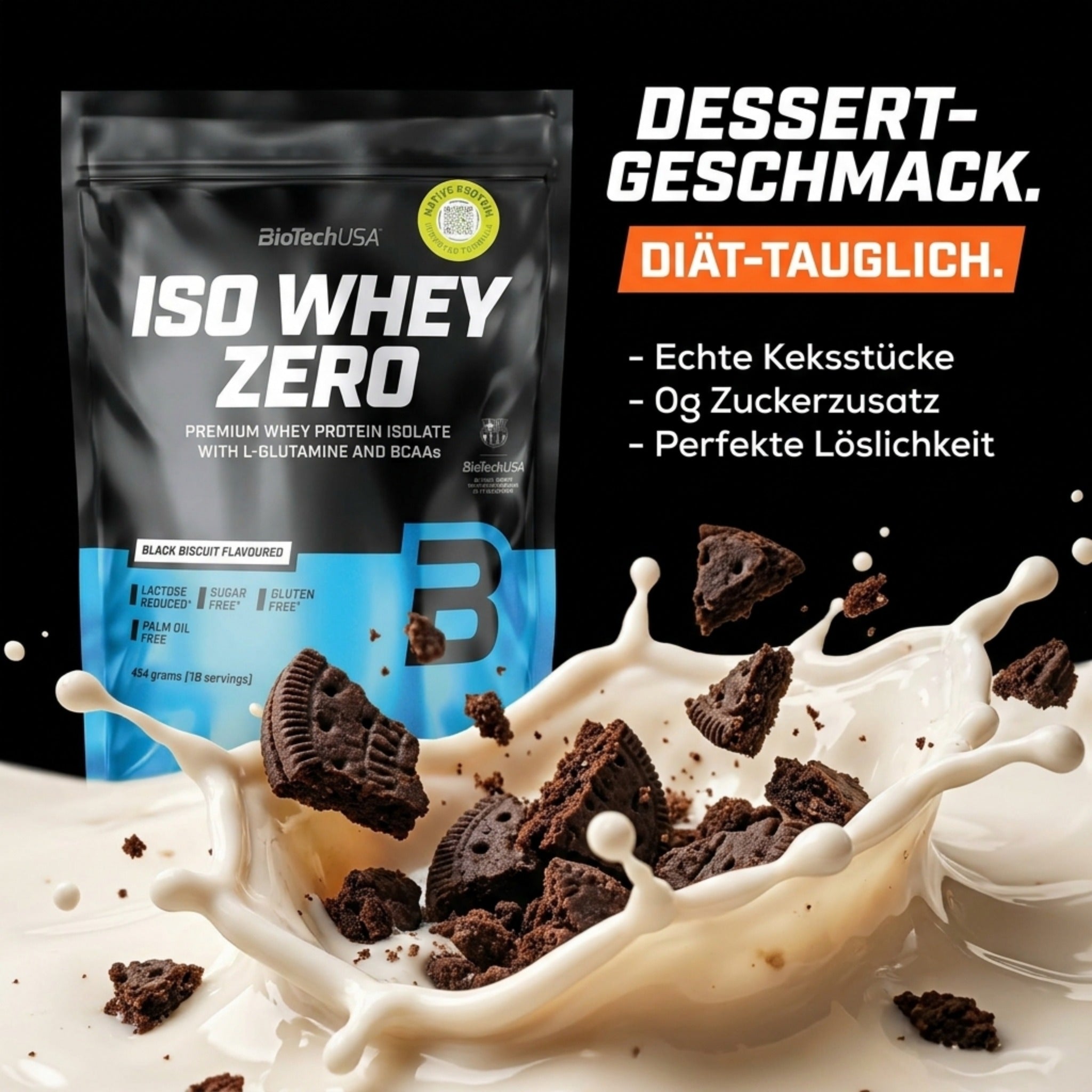 Eiweiß Iso Whey Zero, 454g