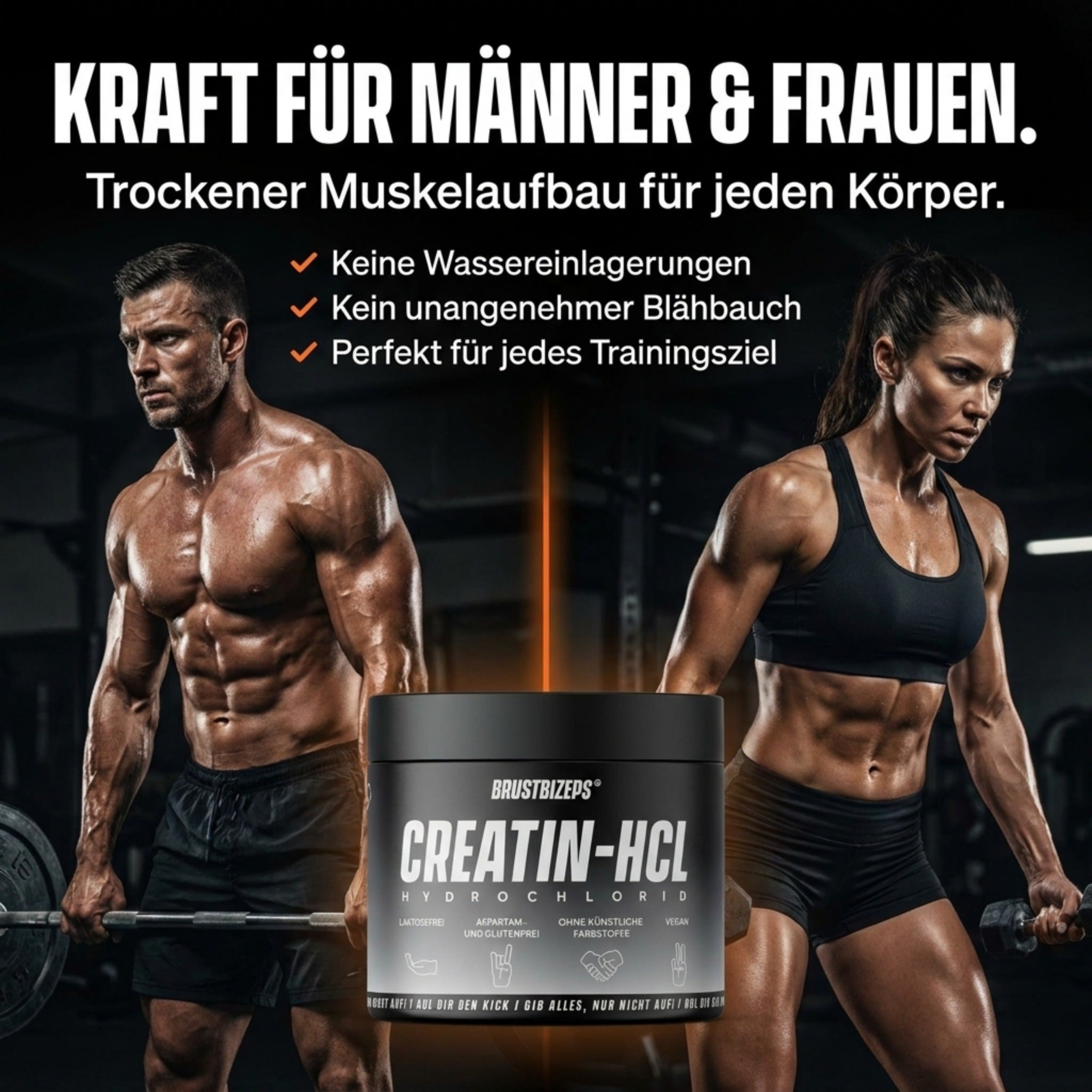 Creatin-HCL, 140 Kapseln