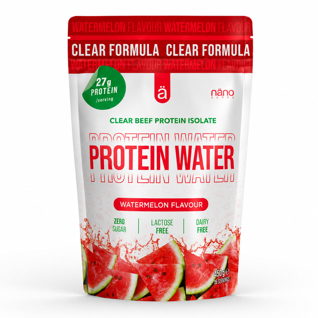 Protein Water Clear Beef Isolate, 450g