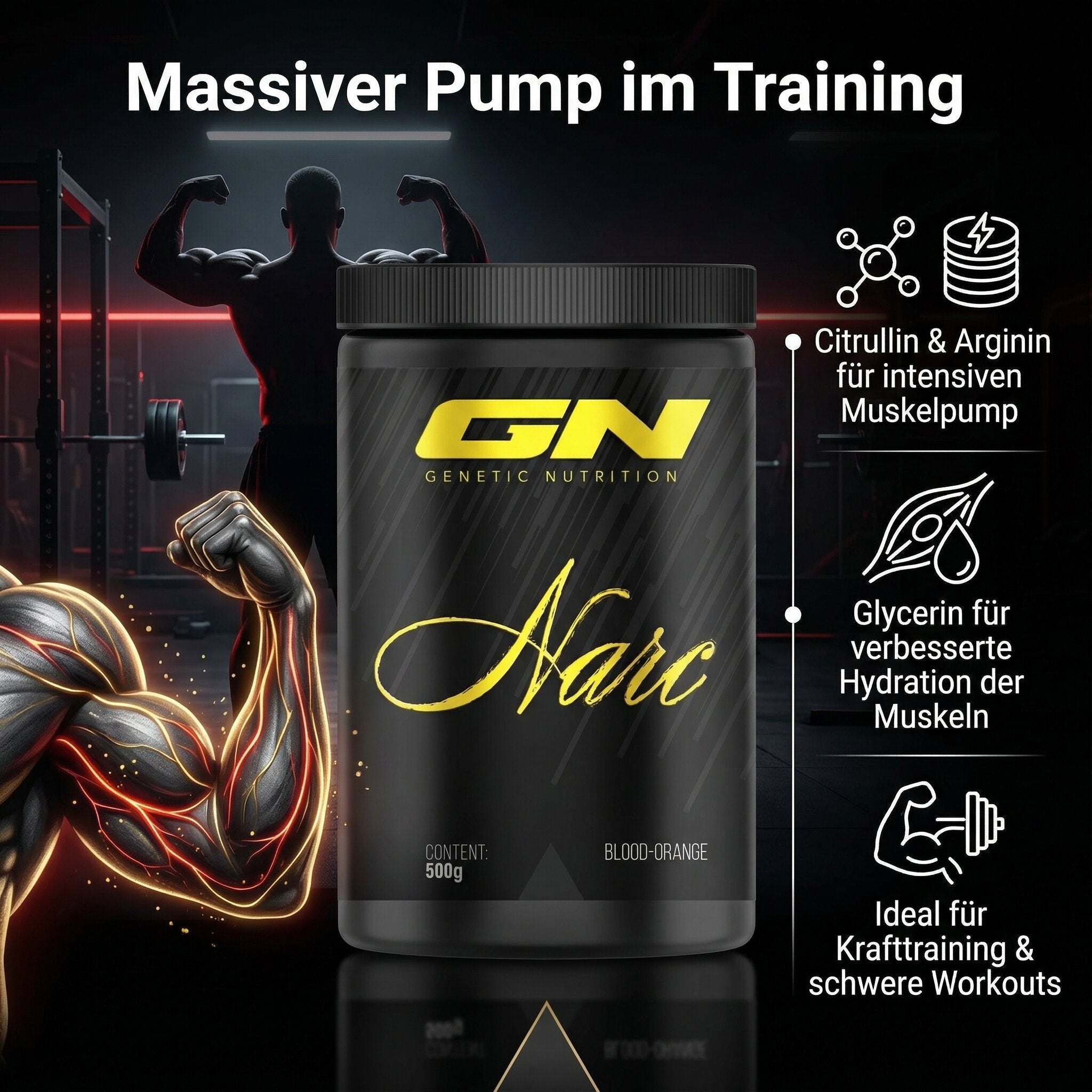 Booster NARC, 500g