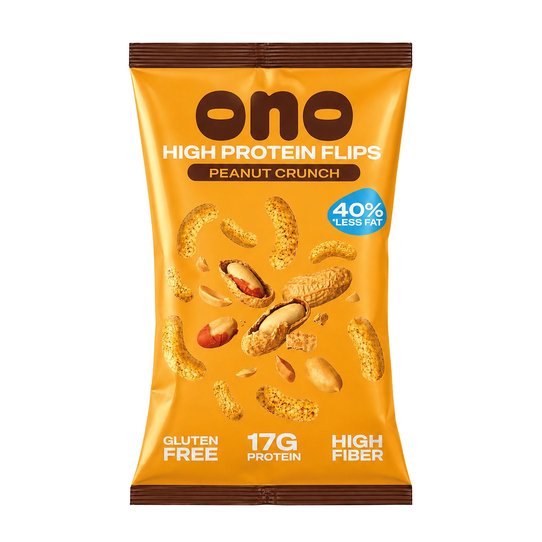 High Protein Flips Peanut Crunch, 50g