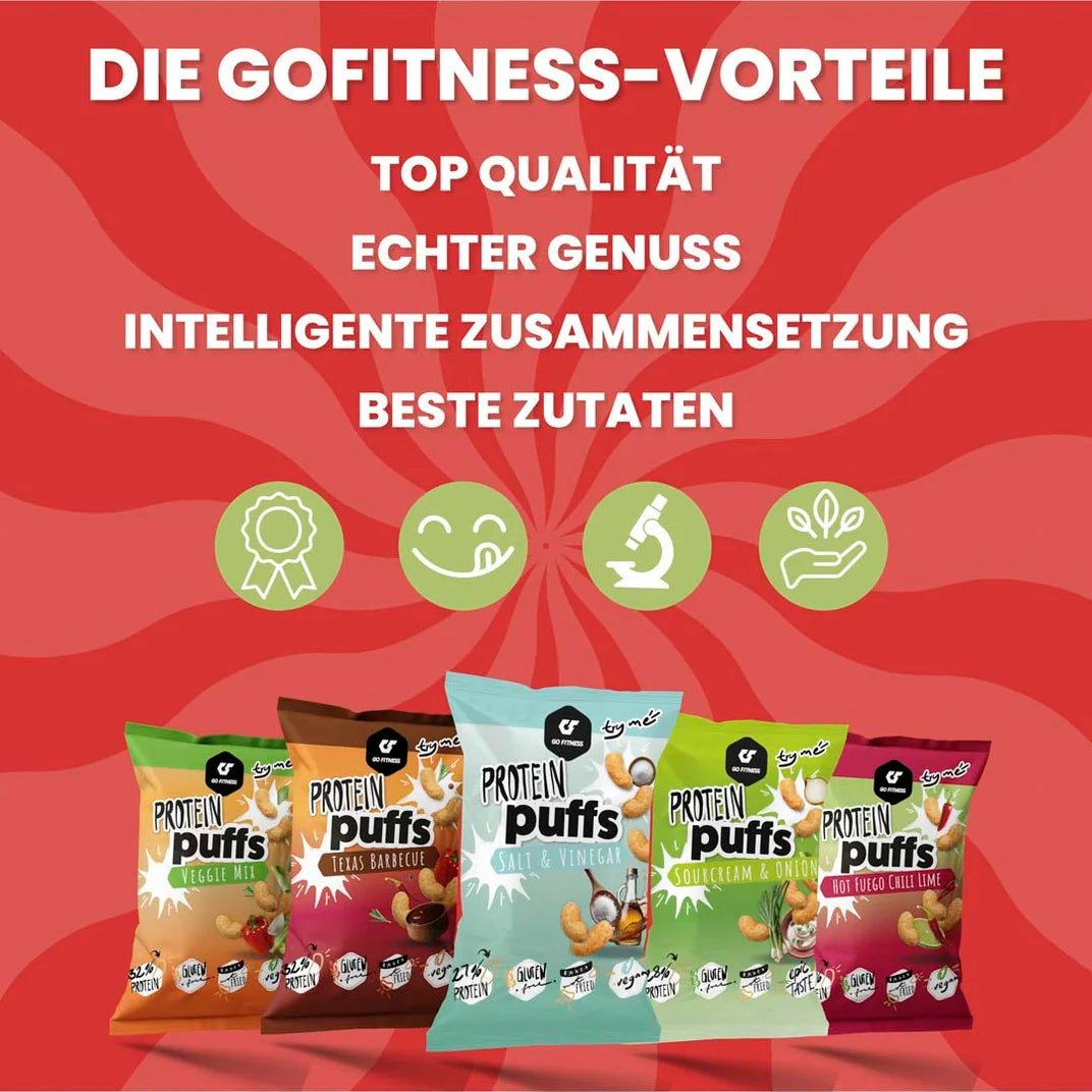 GoFitness Protein Puffs, 50g