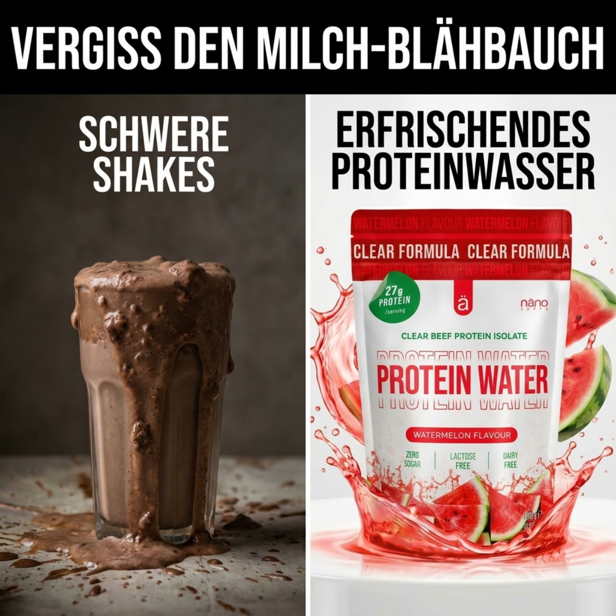 Protein Water Clear Beef Isolate, 450g