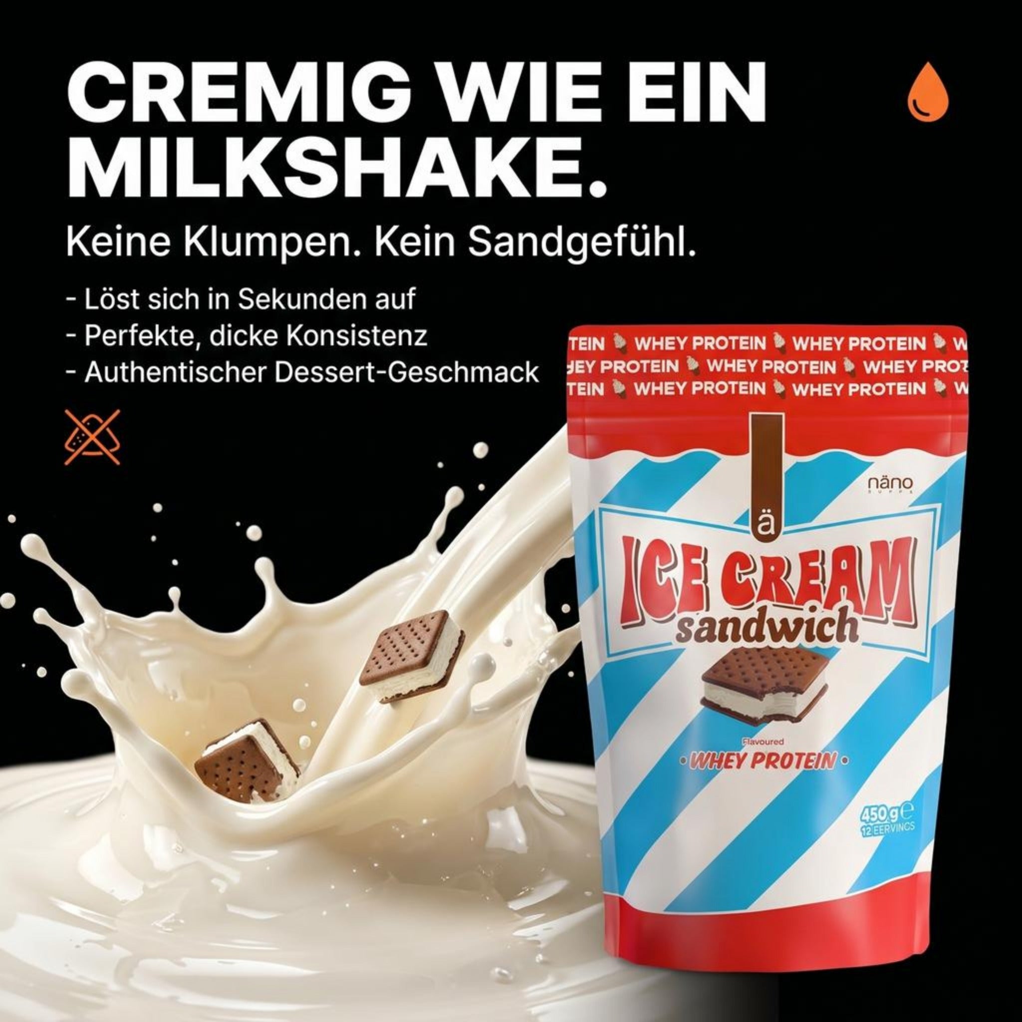 Premium Whey Protein, 450g