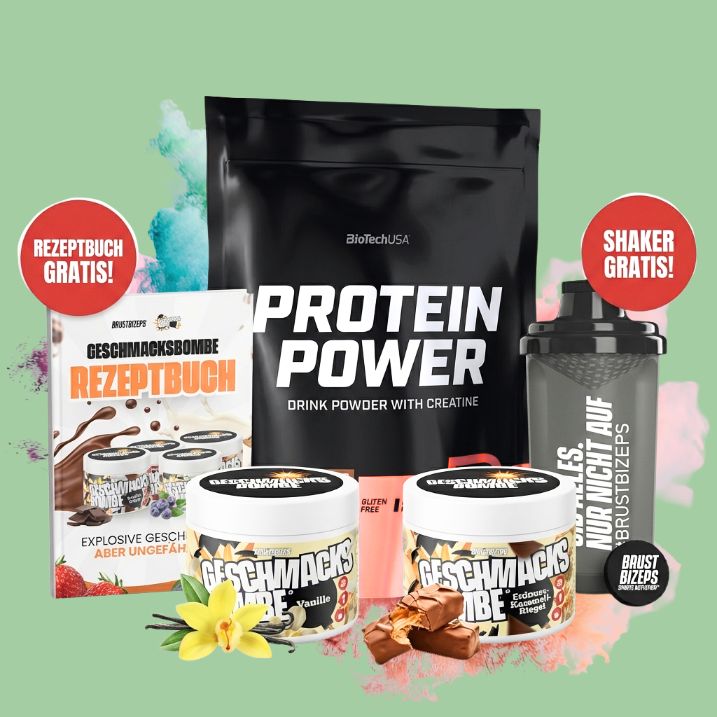 Abnehm Durchstarter Paket mit Gratis Rezeptbuch & Shaker