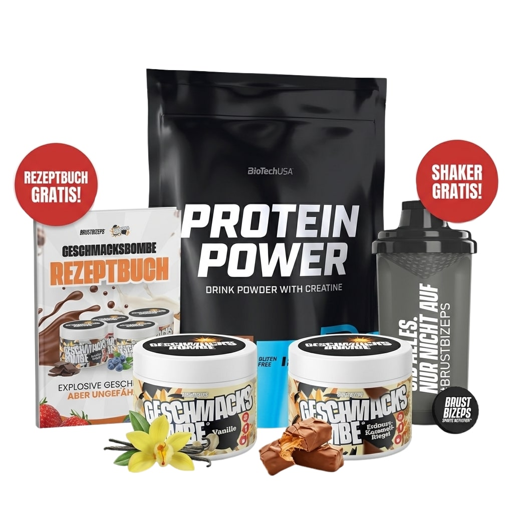 Abnehm Durchstarter Paket mit Gratis Rezeptbuch & Shaker